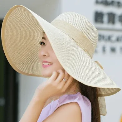 chapeau de soleil pliable