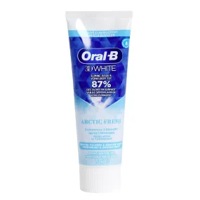Dentifrice Oral-B Artic Fresh 3D White menthe poivrée & menthe verte 75ml