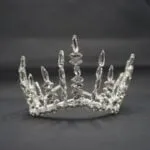 Diadème de mariée floral, feuille d’or vigne de cheveux de mariée, casque de mariée en or, couronne de mariée en perles, diadème