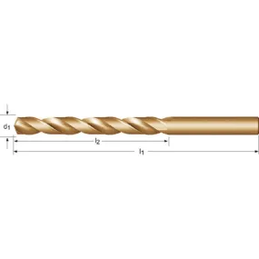 Dormer 2ACO11.5 Foret à métal 11.5mm x 94mm x 142mm acier haute vitesse / cobalt