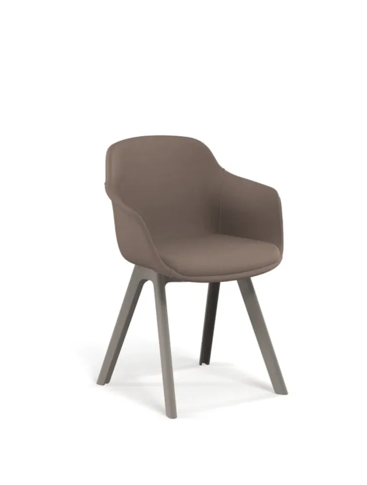 Fauteuil 4 pieds  entièrement tapissée LORIA| Sokoa
