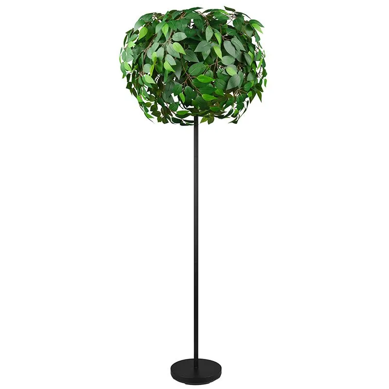 Groene vloerlamp design, Urwa, met schakelaar