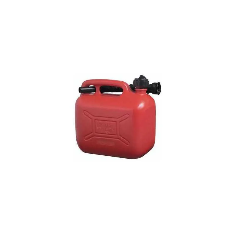 Jerrican Plastique Rouge - 5L