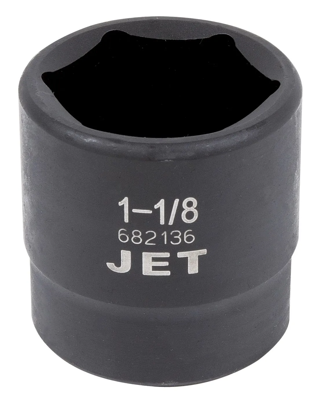 Jet 682146 Douille à chocs 1-7/16" x 6 pans courte à prise 1/2"