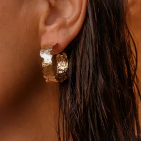 Maison Soleil - Boucles d'oreilles anneaux Angelica