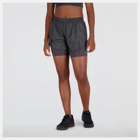 New Balance Impact Run AT 2In1 Short - Short running femme | Hardloop