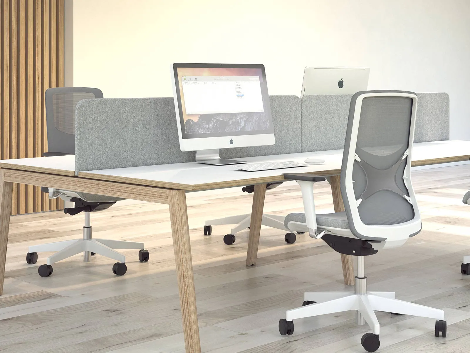 Panneau frontal en tissu pour bench Carbone Wood - Dinavi
