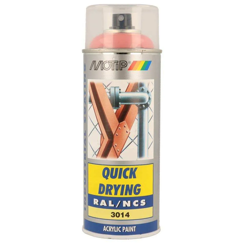 PEINTURE RAL ACRYL RAL3014 BRILLANT AEROSOL 400ML MOTIP
