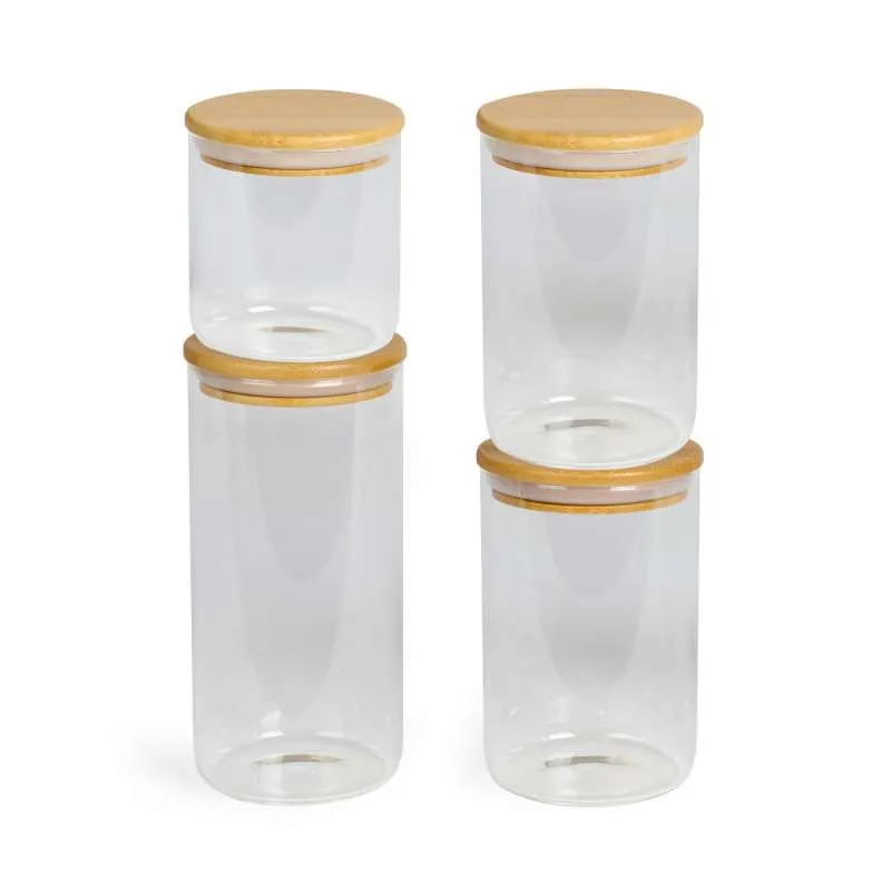 Set de 4 bocaux de conservation