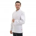 Veste de cuisine homme blanche MOUTARDE - LAFONT